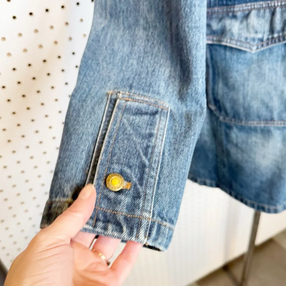 Ralph Lauren Blue Denim Jean Jacket - Picture 3 of 10